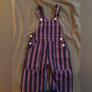 Big Bud Press Overalls - NEW XXS brown and black stripe